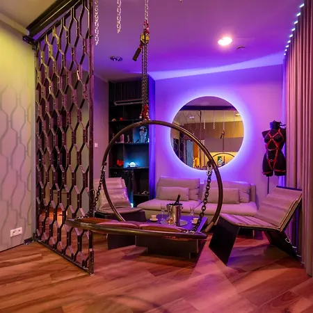 Bdsm Bast Swing Klima Apartamenty Przestrzenna 98 Lustra Super Wygodne Lozko , Hustawka ,Dla Doroslych Adults Only Łódź Exterior foto